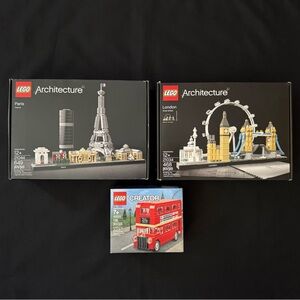 LEGO Architecture London & Paris Bundle🇫🇷🇬🇧